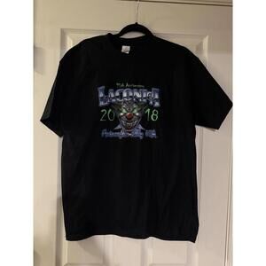 2018 Laconia Motorcycle Rally 95th Anniversary Clown Graphic T-Shirt Size L